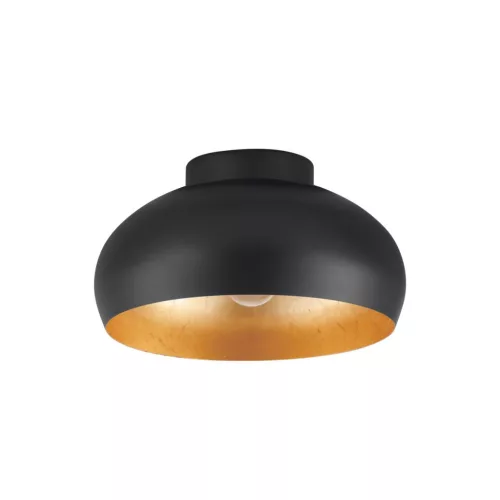 EGLO 900554 MOGANO 2 Loft Mennyezeti Lámpa Fekete, Arany E27 IP20