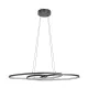 EGLO 900948 GIANELLA Modern Led Függesztett Lámpa Fehér, Fekete LED IP20