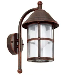   EGLO 90184 SAN TELMO Klasszikus Kültéri Fali Lámpa Antik Bronz E27 IP44