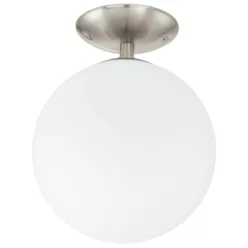  EGLO 91589 RONDO Modern Mennyezeti Lámpa Fehér, Nikkel E27 IP20