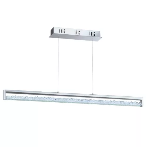 EGLO 93626 CARDITO Modern Led Függesztett Lámpa Króm, Átlátszó LED IP20