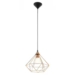 EGLO 94194 TARBES Vintage Függesztett Lámpa E27 IP20