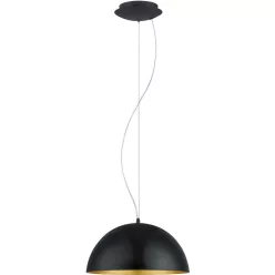   EGLO 94935 GAETANO Modern Függesztett Lámpa Fekete, Arany E27 IP20