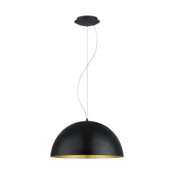   EGLO 94936 GAETANO Modern Függesztett Lámpa Fekete, Arany E27 IP20