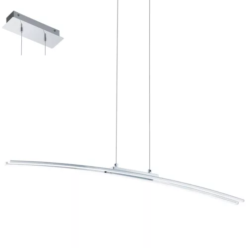 EGLO 95147 LASANA Modern Led Függesztett Lámpa Fehér, Króm LED IP20