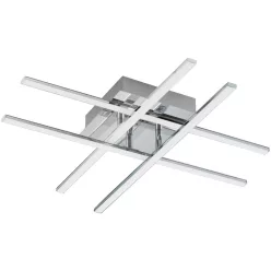  EGLO 95567 LASANA Modern LED Mennyezeti Lámpa Fehér, Króm LED IP20