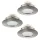 EGLO 95823 PINEDA Fürdőszobai Beépíthető Lámpa Nikkel LED IP20