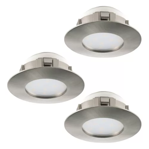 EGLO 95823 PINEDA Fürdőszobai Beépíthető Lámpa Nikkel LED IP20
