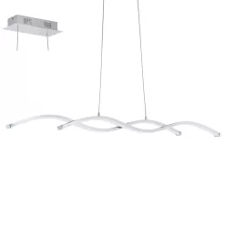   EGLO 96103 LASANA Modern Led Függesztett Lámpa Fehér, Króm LED IP20