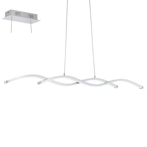 EGLO 96103 LASANA Modern Led Függesztett Lámpa Fehér, Króm LED IP20