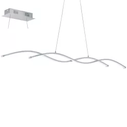   EGLO 96104 LASANA Modern Led Függesztett Lámpa Fehér, Króm LED IP20