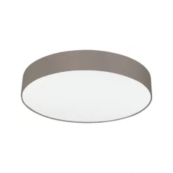  EGLO 97612 PASTERI Ernyős Mennyezeti Lámpa Fehér, Taupe E27 IP20