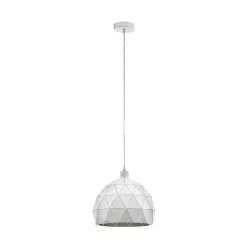   EGLO 97854 ROCCAFORTE Modern Függesztett Lámpa Fehér E27 IP20