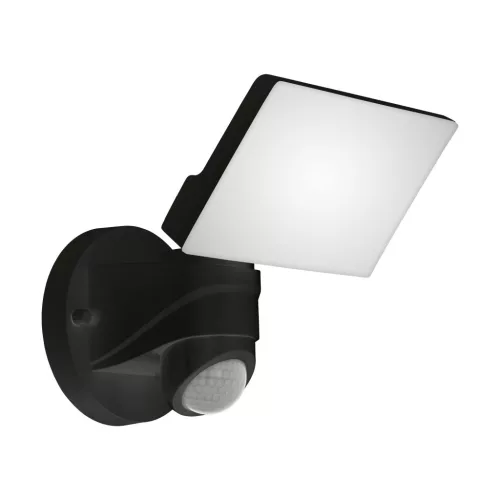 EGLO 98178 PAGINO Fali Lámpa Mozgásérzékelővel Fekete LED IP44