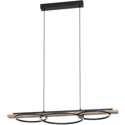   EGLO 99624 BOYAL Modern Led Függesztett Lámpa Antik Bronz, Fehér, Fekete LED IP20