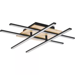   EGLO 99793 MARINELLO Modern LED Mennyezeti Lámpa Fehér, Barna, Fekete LED IP20