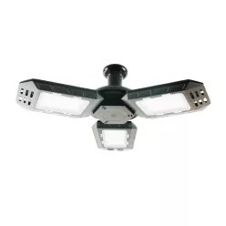   EKO LIGHT EK1089 WARSZTATOWA Modern Mennyezeti Lámpa Fekete E27 IP20