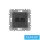 ELDGROUND 2×RJ45 Cat.5e UTP aljzat Fekete