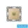ELDGROUND 1×RJ45 Cat.5e UTP aljzat Arany