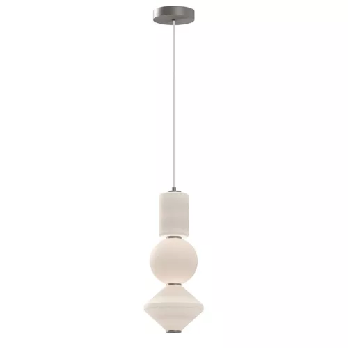 ELSTEAD ALM-BIJOU-P3-PN BIJOU Glamour Függesztett Lámpa Nikkel, Opál LED IP20