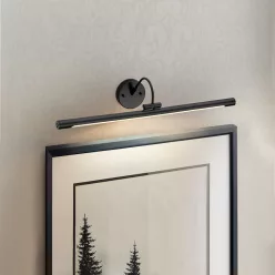   Elstead Lighting ALTON ALTON-PL-L-BLK Képlámpa 1x7,9W/LED 549LM