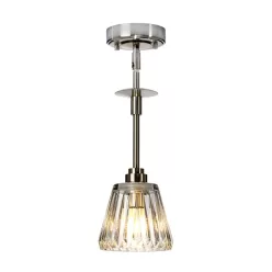   Elstead Lighting AGATHA BATH-AGATHA1P-BN Függőlámpa 1x3,5W/G9 320LM IP44