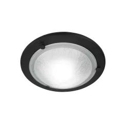 ELSTEAD BERWICK-F-BLACK BERWICK Ufo Lámpa Fekete E27 IP20