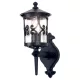 Elstead Lighting HEREFORD BL10-BLACK Fali lámpa 1x60W/E27 IP23