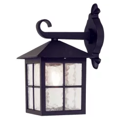   Elstead Lighting WINCHESTER BL18-BLACK Fali lámpa 1x60W/E27 IP43