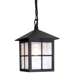   Elstead Lighting WINCHESTER BL18B-BLACK Függőlámpa 1x60W/E27 IP43