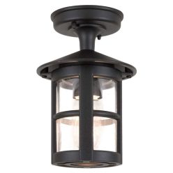   Elstead Lighting HEREFORD BL21A-BLACK Süllyesztett mennyezeti lámpa 1x60W/E27 IP43