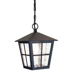   Elstead Lighting CANTERBURY BL48M-BLACK Függőlámpa 1x60W/E27 IP43
