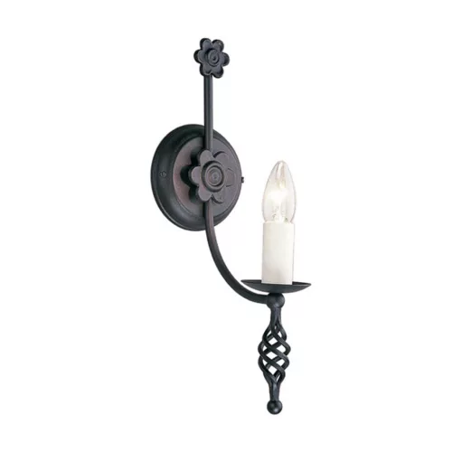 Elstead Lighting BELFRY BY1-BLACK Fali lámpa 1x60W/E14