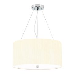   Designer’s Lightbox Pearce DL-PEARCE18-3LT-IV-PC Függőlámpa 3x60W/E27