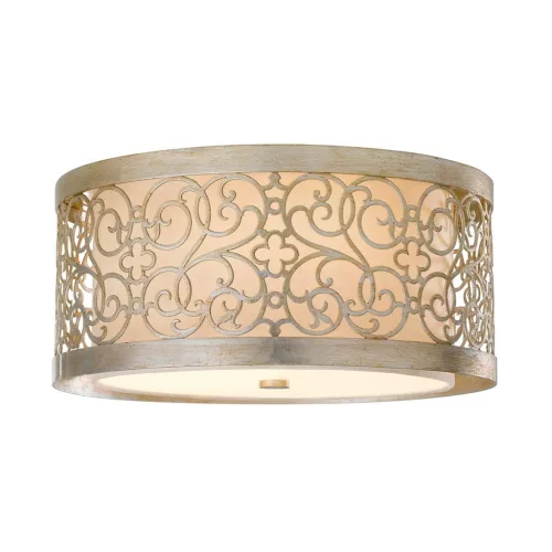ELSTEAD FE-ARABESQUE-F ARABESQUE Ernyős Mennyezeti Lámpa Ekrü, Patina E27 IP20