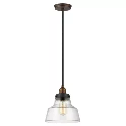   ELSTEAD FE-BASKIN-P-A-BR BASKIN Modern Függesztett Lámpa Antik Bronz E27 IP20