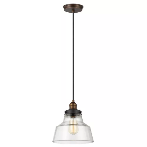 ELSTEAD FE-BASKIN-P-A-BR BASKIN Modern Függesztett Lámpa Antik Bronz E27 IP20