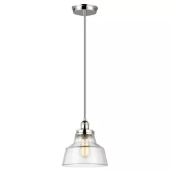   ELSTEAD FE-BASKIN-P-A-PN BASKIN Modern Függesztett Lámpa Nikkel E27 IP20