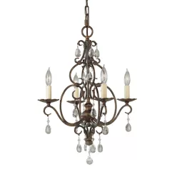 ELSTEAD FE-CHATEAU4 CHATEAU Provence Csillár Barna E14 IP20
