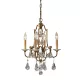 ELSTEAD FE-VALENTINA4 VALENTINA Provence Csillár Antik bronz E14 IP20
