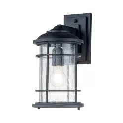   ELSTEAD FELIGHTHOUSE2MBLK LIGHTHOUSE Modern Kültéri Fali Lámpa Fekete E27 IP44