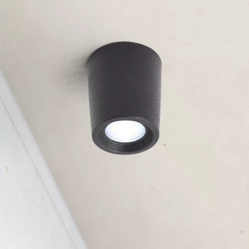 ELSTEAD FMG-LIVIA60-BLK LIVIA Modern Kültéri Mennyezeti Lámpa G9 IP55