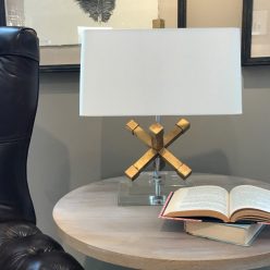   Gilded Nola JACKSON GN-JACKSON-SQUARE-TL Asztali lámpa 1x60W/E27