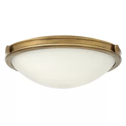   ELSTEAD HK-COLLIER-F-M COLLIER Klasszikus Mennyezeti Lámpa Fehér, Sárgaréz E27 IP20