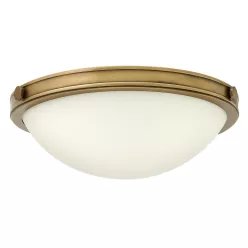   ELSTEAD HK-COLLIER-F-S COLLIER Klasszikus Mennyezeti Lámpa Fehér, Sárgaréz E27 IP20
