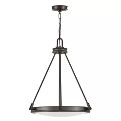   ELSTEAD HK-COLLIER-P-BX COLLIER Glamour Függesztett Lámpa Fekete, Opál E14 IP20