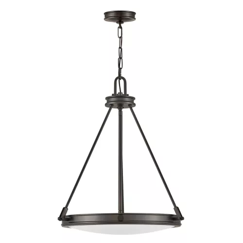ELSTEAD HK-COLLIER-P-BX COLLIER Glamour Függesztett Lámpa Fekete, Opál E14 IP20