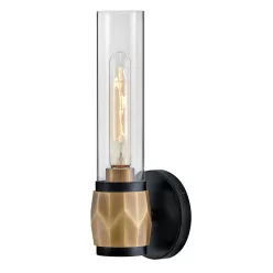   Hinkley Lighting Ellison HK-ELLISON1-BK-HB Fali lámpa 1x40W/E27 IP44