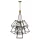 ELSTEAD HK-FULTON-7P FULTON Modern Led Függesztett Lámpa Barna, Sárgaréz E27 IP20