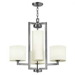   ELSTEAD HK-HAMPTON4 HAMPTON Modern Csillár Fehér, Nikkel E27 IP20